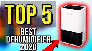 ✅ TOP 5: Best Dehumidifier 2020