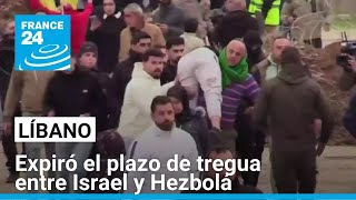 Israel mata a varias personas en el sur de Líbano mientras los residentes intentan regresar