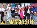 Manchester City Centre Walking Tour 4K - City Centre Walk - Summer - Street Walk(60fps)