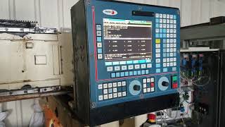 Fagor 8040 m cnc controller with servo motors and drives