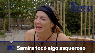 Samira tocó algo que no quería | MTV Resistiré T2  Resistir a Ciegas