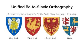 Unified Baltic \u0026 Slavic Orthography (Latin, Cyrillic, Glagolitic)