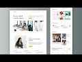 Create A Simple Responsive Landing Page Website Using HTML CSS & JavaScript