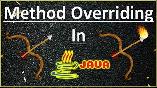 Method Overriding In Java (In English)