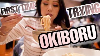 OKIBORU HOUSE OF TSUKEMEN (DIPPING RAMEN) FIRST TIME TRYING OKIBORU HOUSE OF TSUKEMEN LOS ANGELES