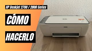 ✅ How to REPLACE Ink Cartridges HP Deskjet 2700 or 2800 Series (2720 | 2721 | 2722 | 2723)