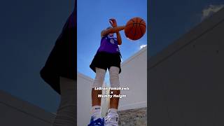 If Wembanyama and LeBron Fused 🤣🏀 FULL Video on my page!!! #nba #funny #basketball