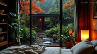 FALL INTO SLEEP INSTANTLY - Eliminates Negative Energy, Rain Sounds + Piano Music for Relaxation