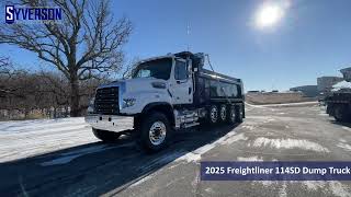 2025 Freightliner 114SD Quad Axle Dump Truck Walkthrough Video