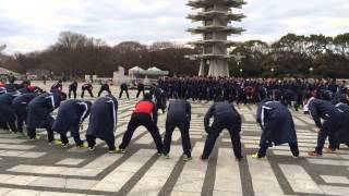 修徳三本締め(サッカー部ver)