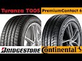 Bridgestone Turanza T005 vs Continental Premium Contact 6