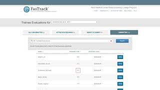 How to Sign In and Submit an Evaluation in FasTrack