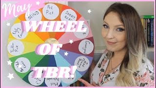 WHEEL OF TBR!  Books I'll be reading in May