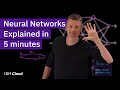 Neural Networks Explained in 5 minutes