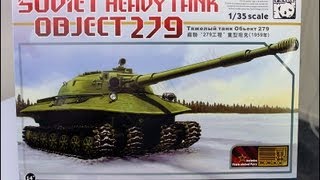 Unboxing the Panda Object 279 Soviet Heavy Tank (1/35)