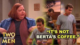 Berta Leaves and Everything Falls Apart | Two and a Half Men