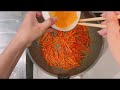 how to make delicious japanese home cooked carrot shirishiri 👩‍🍳