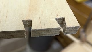 CLEAN CUT Dovetails On The Table Saw