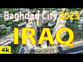 Baghdad City , Iraq 4K By Drone 2023