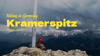 Solo hiking in Germany - Kramerspitz in Bavaria