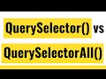 ✅ How To Use Document.querySelector And Document.querySelectorAll Methods in JavaScript?