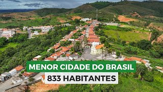 A MENOR CIDADE DO BRASIL! Conheça Serra da Saudade!