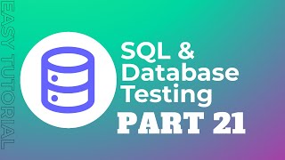 SQL Database Testing Magnitia Part 21