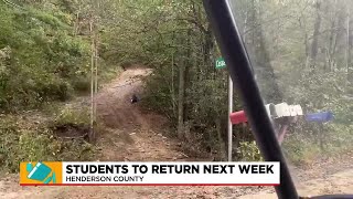 Henderson County Public Schools announce plans to re-open next week