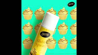 Bexter Shiny Spray Gold & Silver for Cake Decoration#bexterindia #bakewithbexter