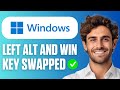How To Fix Left ALT & Windows Key Swapped (Quick Guide 2026)