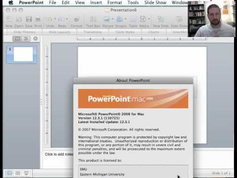 Slide to Poster in PowerPoint 2008 (Mac) Slide to Poster in PowerPoint 2008 (Mac)