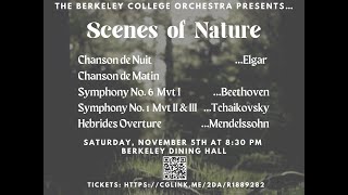 BCO Presents: Scenes of Nature, November 5, 2022