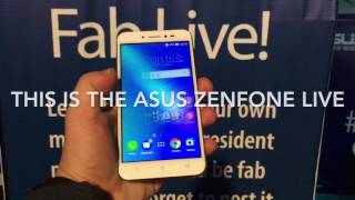 Asus Zenfone Live Hands-On
