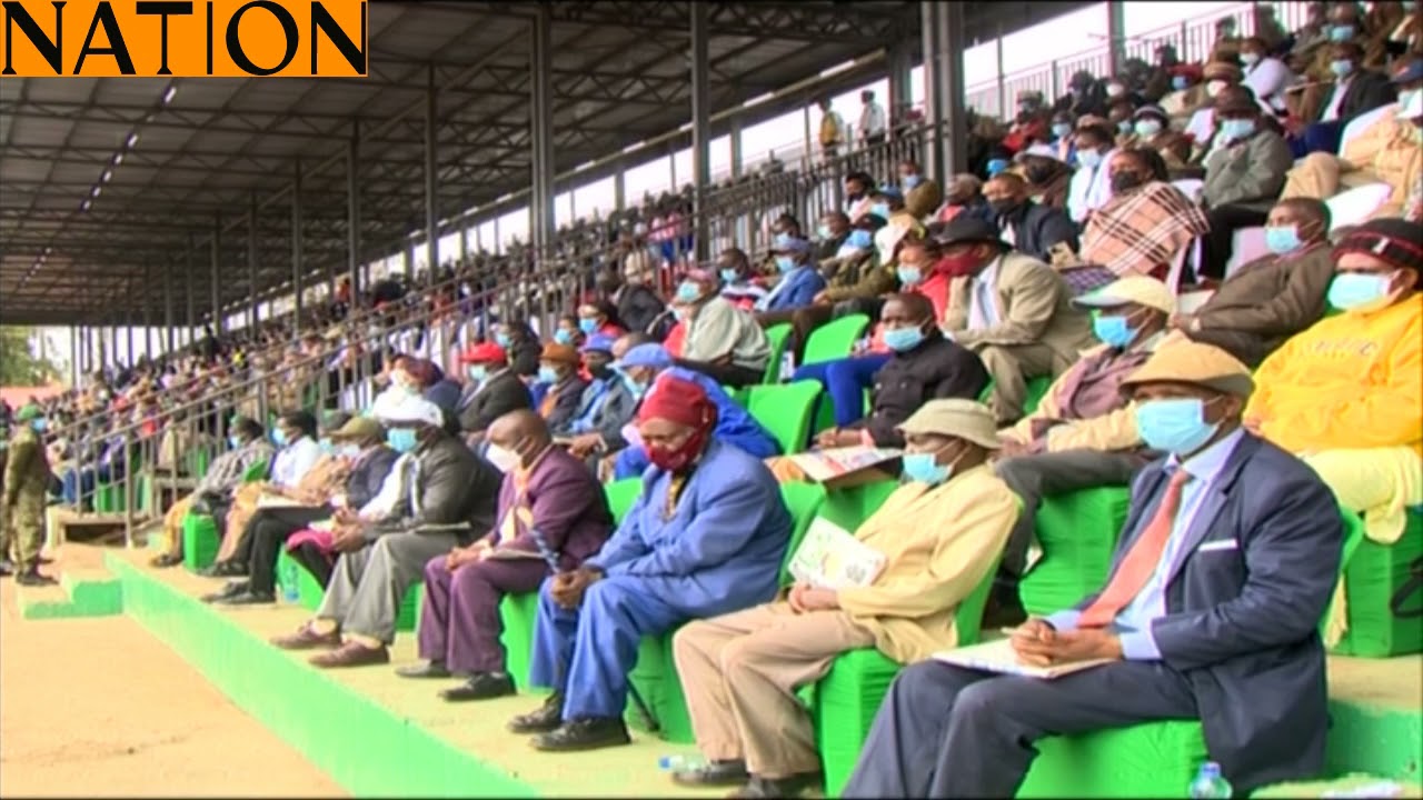 Kenyans Arrive At Wang'uru Stadium In Kirinyaga For Mashujaa Day Fete ...