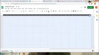Google Sheets Hidden Pictures