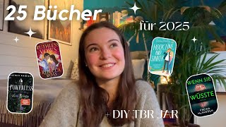 meine 25 bücher für 2025✨☕️ | diy tbr jar \u0026 coziness