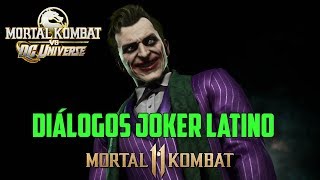 Mortal Kombat 11 | Español Latino | El Guasón | Diálogos con Personajes de MK vs DC |