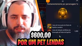 TIO BATTLE PEGOU O PACOTE COM PET LENDAS GARANTIDO? 🧐 | CORTES MIR4