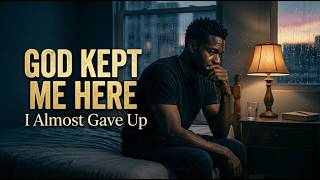 I Almost Didn’t Make It… But God Kept Me Here 🙏🏾💔