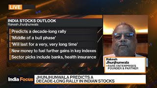 Billionaire Jhunjhunwala 'Bullish' on India Stocks, Plans Budget Carrier