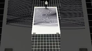 Moire pattern line art - Pen plotter machine (Ep.39 tutorial) #creative #processing