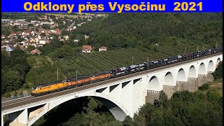 Odklony přes Vysočinu 2021.