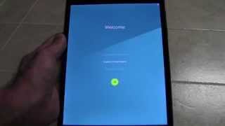 Google Nexus 9 Tablet First Use Setup