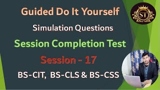 KYP  Lab Session 17 \u0026 18..!! Guided Do It Yourself..! Session Completion Test..!