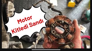 HONDA ACTIVA MOTOR TOPLAMA | MOTOR KITLEDI SANDI