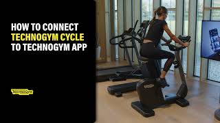 Technogym Cycle | How to connect to the Technogym App