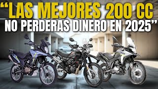 LAS 12 MEJORES MOTOS 200cc para este 2025! (NO PERDERAS TU DINERO)