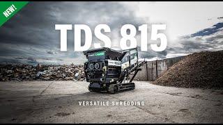 TDS 815 Slow Speed Shredder Demo | RecycleTec 2025
