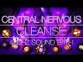 485Hz Central Nervous Healing Sound Bath - Crystal Singing Bowls (No Talking) Endocrine Cleanse