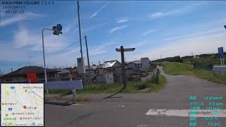 ｻｲｸﾘﾝｸﾞ 東武伊勢崎駅→瑞穂大橋（江戸川区）走行日2017.9.15 137km